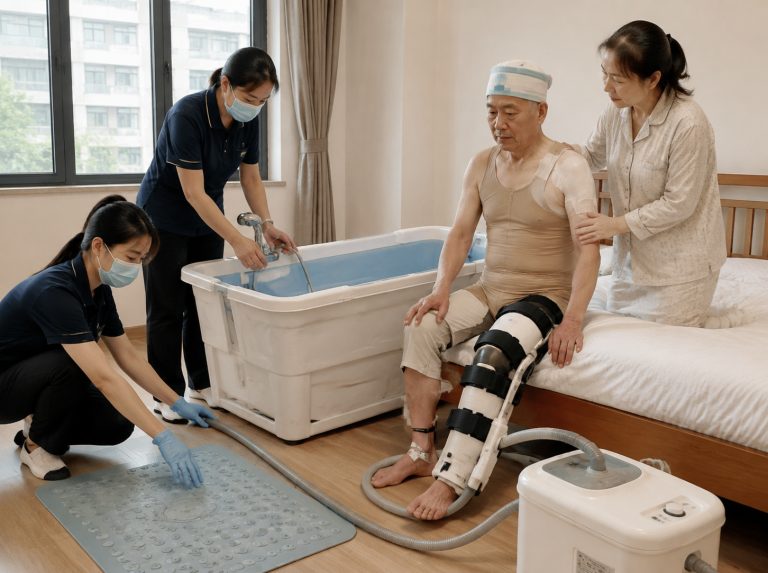镇江新区术后康复居家助浴服务